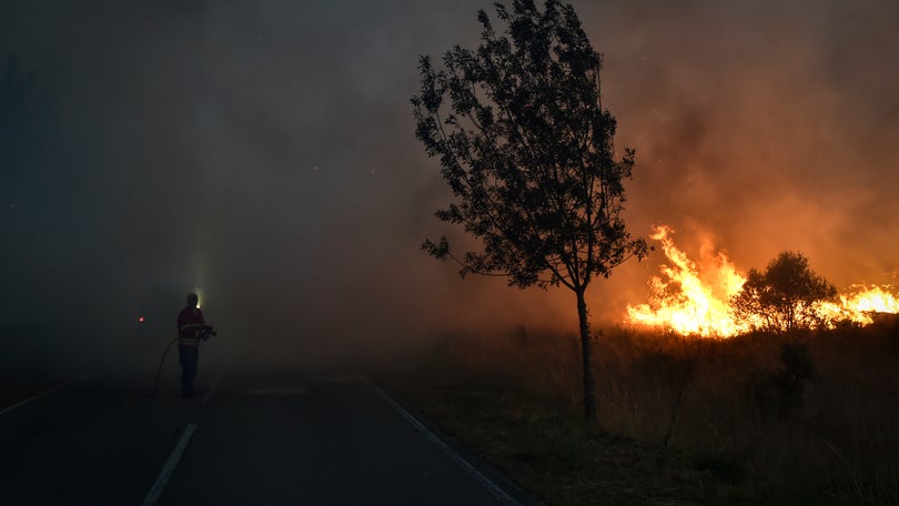 Mais de uma centena de militares apoiam rescaldo e vigilância na Covilhã