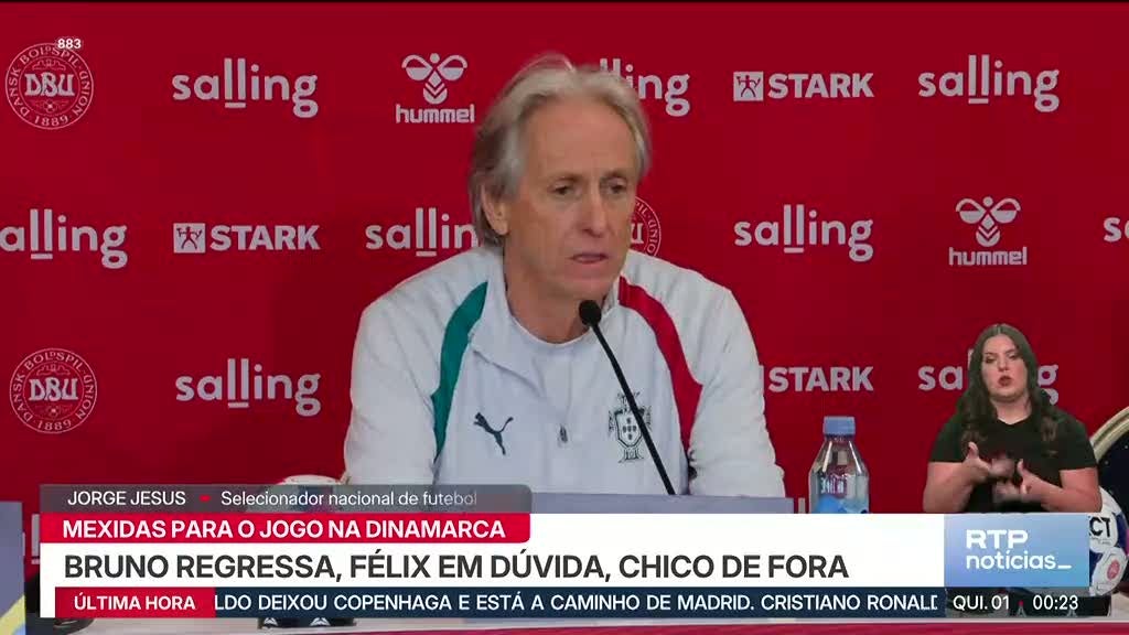 Liga das Nações. Conceição fora e Félix em dúvida para o Portugal-Dinamarca