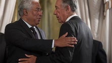 Imagem de Covid-19: Presidente e primeiro-ministro estiveram reunidos em Belém