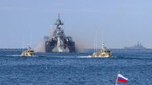 Imagem de Cerca de 20 navios da marinha russa estão no Mar Negro