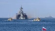 Cerca de 20 navios da marinha russa estão no Mar Negro