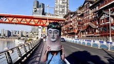 Imagem de Escultura de artista madeirense está a percorrer o mundo (áudio)