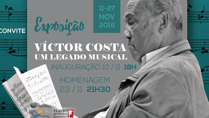 Imagem de Exposição “Víctor Costa, um Legado Musical” apresentada amanhã