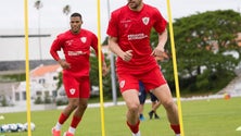 Imagem de Santa Clara regressou aos treinos (Vídeo)