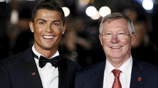 Imagem de Cristiano Ronaldo deseja as melhoras a Alex Ferguson
