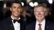 Imagem de Cristiano Ronaldo deseja as melhoras a Alex Ferguson