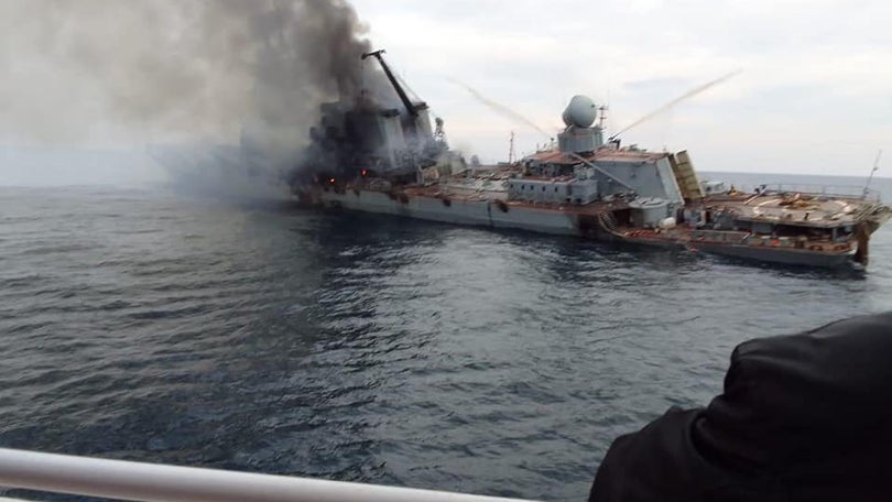 Pelo menos 37 morreram no naufrágio do Moskva