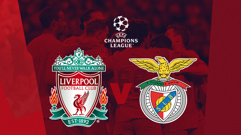 Benfica defronta Liverpool nos quartos de final da Liga dos Campeões