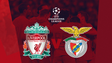 Benfica defronta Liverpool nos quartos de final da Liga dos Campeões