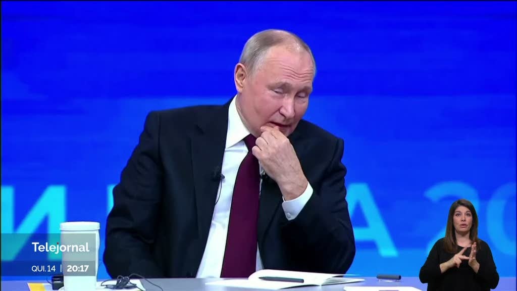 Putin avisa que a guerra só termina com a derrota da Ucrânia