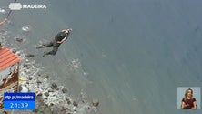 Imagem de “Saltadores” internacionais testaram as potencialidades da Madeira para o Base Jump