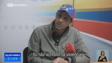 Henrique Capriles avisa que a Venezuela está à beira de uma “explosão social”