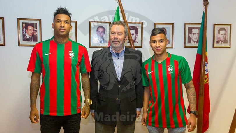 Marítimo oficializa contratações dos brasileiros René Santos e Ruan Teles