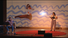 Imagem de Contraponto encheu o Teatro Baltazar Dias (vídeo)