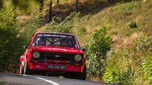Imagem de André Pereira na Rampa do Monte com o Ford Escort
