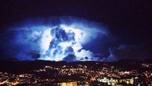 Imagem de Um fenómeno atmosférico invulgar assustou os madeirenses