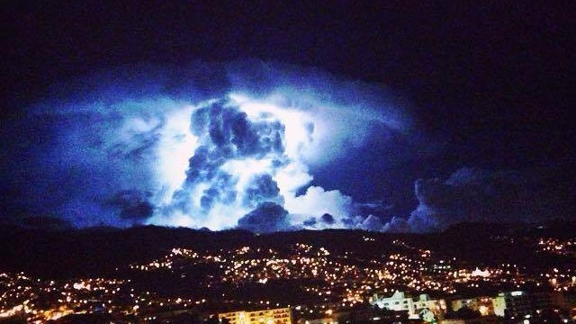 Imagem de Um fenómeno atmosférico invulgar assustou os madeirenses