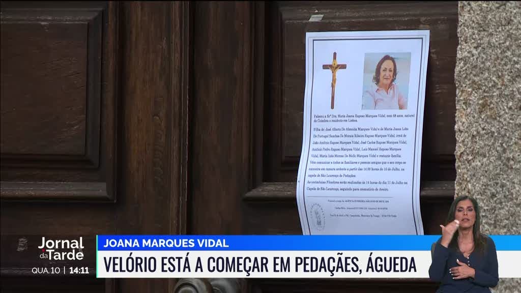 Velório de Joana Marques Vidal decorre em Pedaçães