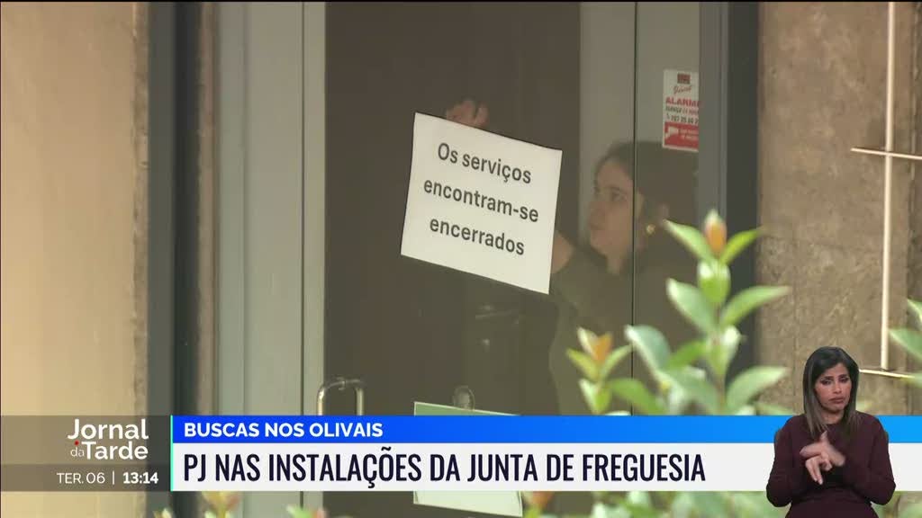 Estão a decorrer buscas na Junta de Freguesia dos Olivais, em Lisboa