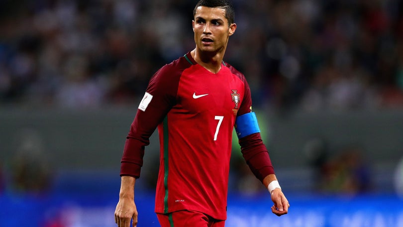 Cristiano Ronaldo está infetado com a Covid-19