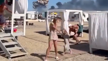 Imagem de Explosões em base aérea russa na Crimeia (vídeo)