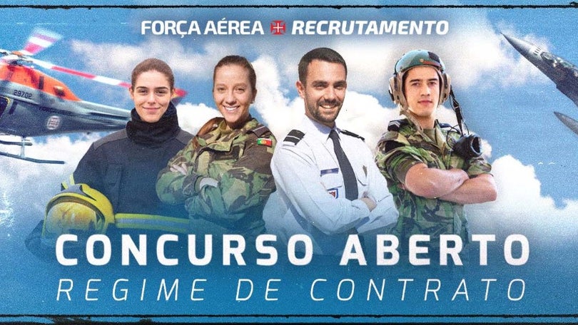 Força Aérea está a recrutar