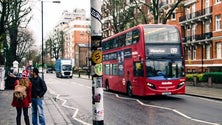 Imagem de Londres com rastreios porta a porta