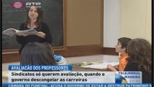 O Sindicato dos professores diz que a avaliação, só faz sentido quando o governo descongelar as carreiras (Vídeo)