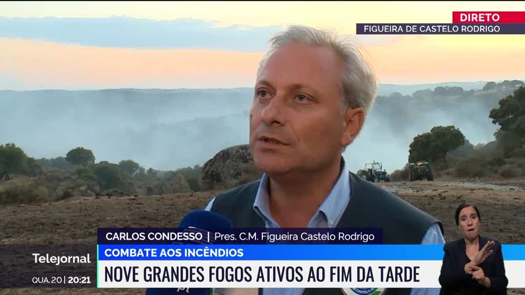 Figueira de Castelo Rodrigo. Prontidão dos meios aéreos foi decisiva