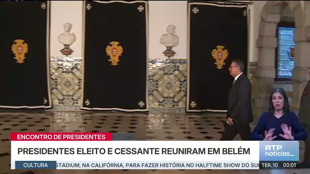 Belém. Reunião de três horas e meia marca início da transição entre Marcelo e Seguro