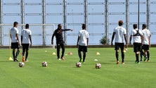 Segunda semana de trabalho para o Nacional com o plantel em formação