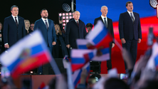 Imagem de Putin altera chefias militares perante avanços de Kiev