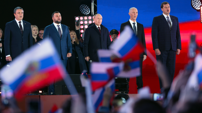 Imagem de Putin altera chefias militares perante avanços de Kiev