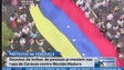 Imagem de Milhares protestam na Venezuela (Vídeo)