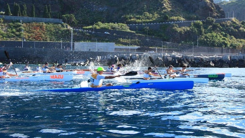Canoístas madeirenses no Campeonato da Europa de Canoagem de Mar