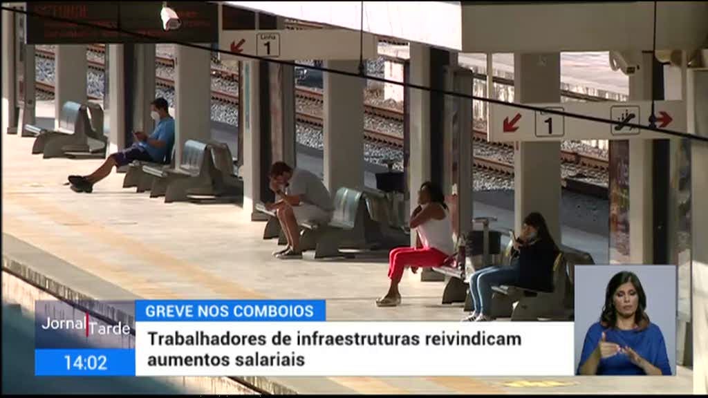 Greve dos trabalhadores das Infraestruturas de Portugal ...