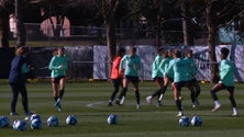 Imagem de Portugal prepara jogo frente às tetra-campeãs do mundo (vídeo)