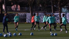 Portugal prepara jogo frente às tetra-campeãs do mundo (vídeo)