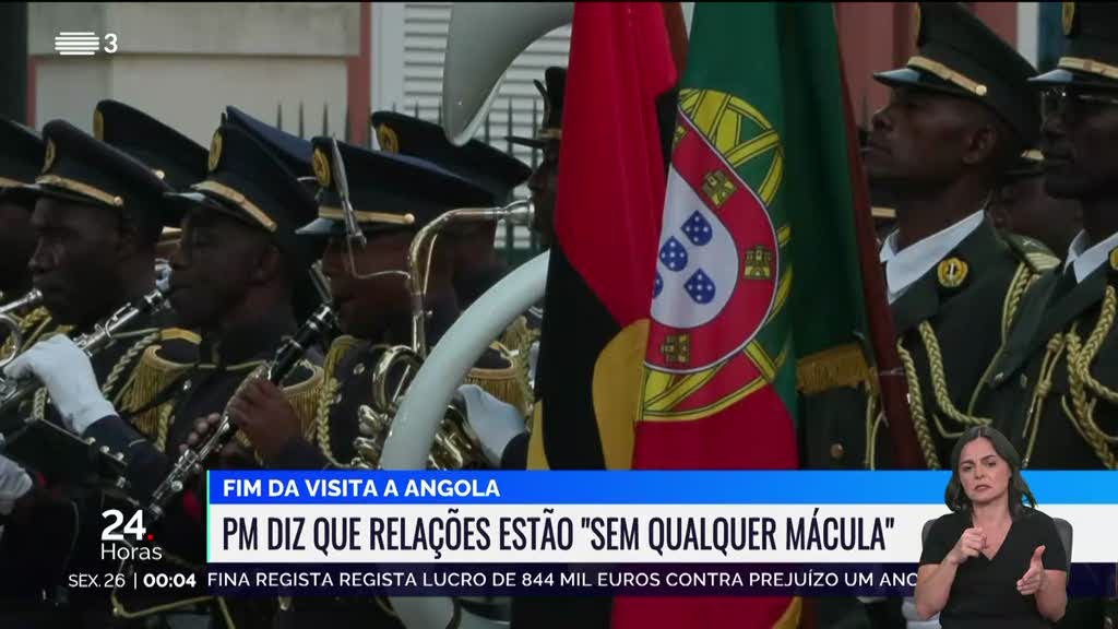 Visita a Angola. Luís Montenegro sublinha relacões sem "mácula"