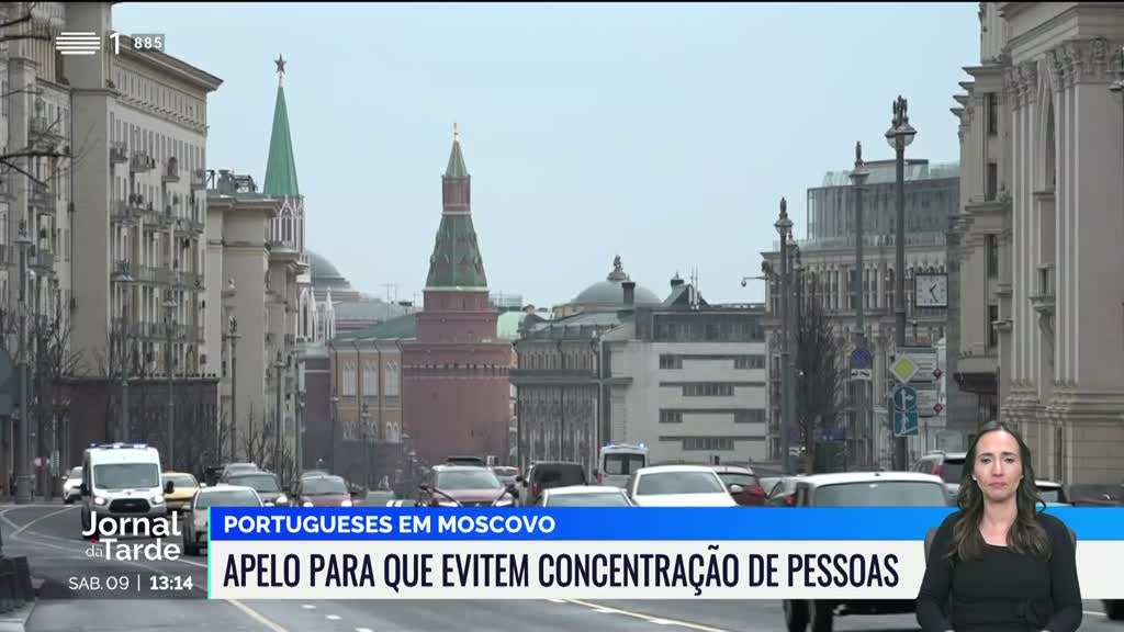 Embaixada pede a portugueses que evitem grandes concentrações de pessoas em Moscovo