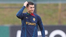 Imagem de Cristiano Ronaldo falha encontro com a Nigéria
