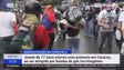 Imagem de Venezuela: Jovem morto por uma granada de lacrimogéneo