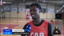 Embaló é «reforço» para o play-off (vídeo)