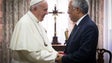 Primeiro-ministro recebido pelo Papa Francisco no Vaticano no próximo dia 28