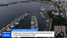 Apresentado o relatório que conclui a 2ª fase de reordenamento do Porto da Horta [Vídeo]