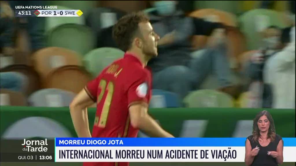 Morte de Diogo Jota motiva reações, da política ao desporto