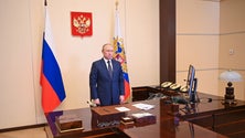 Imagem de Putin exige aceitação de todas as suas exigências para continuar diálogo de paz