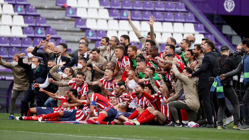 Imagem de Atlético de Madrid chega ao 11.ª título
