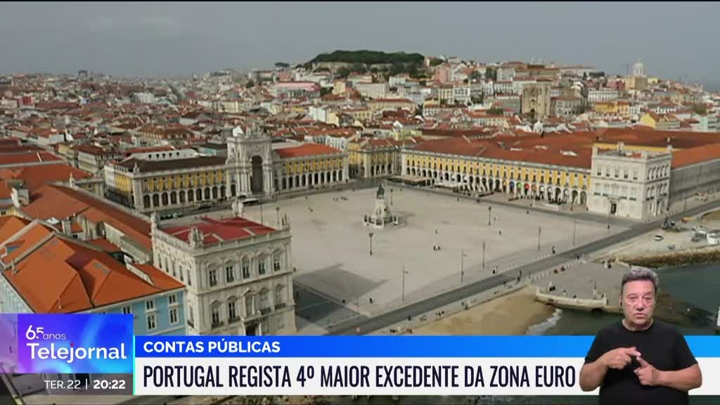 Zona Euro. Portugal regista quarto maior excedente nas contas públicas