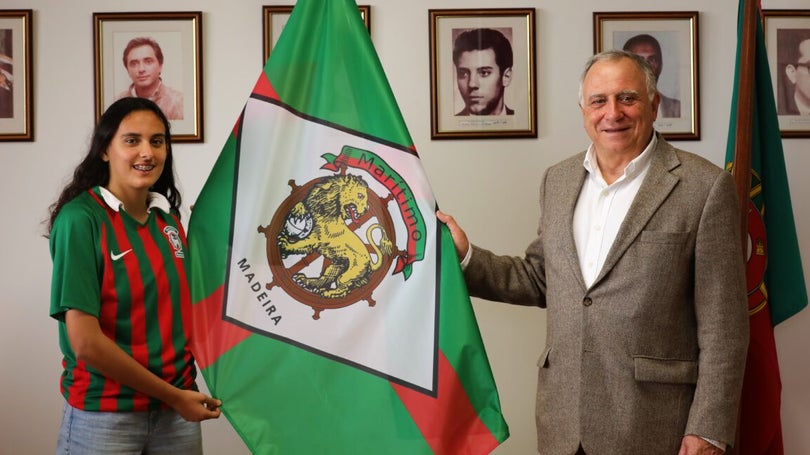 Imagem de Joana Silva assina contrato com o Marítimo